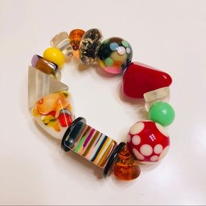 Rare DISCONTINUED Sobral bold fun resin bracelet